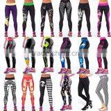 Sublimated Printing Yoga Leggings With Custom Logo thumbnail-3