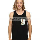 Wholesale Mens Summer Leaf Pocket Cool Cheap Wrestling Singlets thumbnail-1