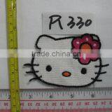 Hello Kitty Animal Embroidery Patches for Kid's Clothing