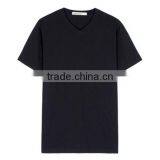 Zm35432a Wholesale Plain White Shirts Fashion v Neck t Shirt thumbnail-2