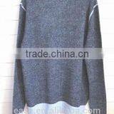 Fashion 12GG Knitted Elegant Brief V-Neck Pullover Winter Thick Sweater For Man thumbnail-2