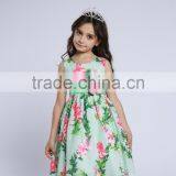 Baby Girl Summer Cotton Frocks Design Clothing Cotton Printed Dress for Kids thumbnail-5