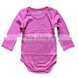 2017 New Design Baby Rompers Plain 100% Cotton thumbnail-3