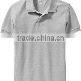 Non Brand Grey American Polo Shirt thumbnail-1