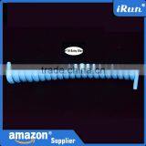 (MOQ 100 Pairs!!!) Curly Elastic No Tie Shoelaces For Kids & Teens~Polyester Threads & Malaysia Rubber Threads~57 Custom Colors thumbnail-4