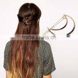 Boho Moon Hair Pin Brooch thumbnail-1