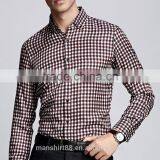 Long Sleeve Shirt for Men 100% Cotton Dress Shirt for Men 2017 thumbnail-1