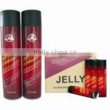 Jelly spray adhesive