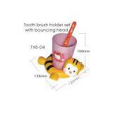 Hong Kong Toothbrush Holder Set With Bouncing Head thumbnail-1