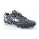 Custom Black Anti Slip Cleats Waterproof Wide Indoor Soccer Shoes for Men thumbnail-1