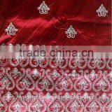 African Embroidered George Fabric