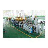 PE Double Wall Corrugated Pipe Double Screw Extruder / Pvc Pipe Making Machine