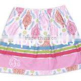 High Quality Custom Print Medallion Skirt Tutu Skirt for Baby Girl Baby Girls Mini Skirt thumbnail-1