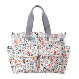Wholesale New Fashion Canvas Cotton Diaper Bag for Ipad or Laptop thumbnail-1