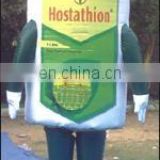Bottle shaped inflatable costume