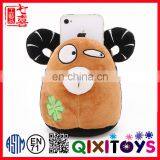 Top selling Sheep Shape animal stuffed Mobile Phone Holders