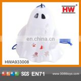Funny Plastic Ghost With Colorful Lights Halloween Props(Battery Included)