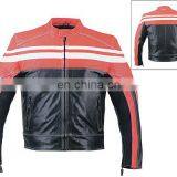HMB-0412E LEATHER MOTORBIKE JACKETS MOTORCYCLE BIKER COATS