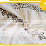 2016 Embroidery Lace Dress Fabric African Bazin Embroidery Ladies Suits Lace Design FEITEX thumbnail-2