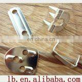 2013 High Quality Silver ,anti-brass Metal Trousers Hook and Bar for Garment for Garment