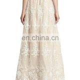 2015 The Modern Design Summer Hot Selling Fashion Ladies Maxi Floor Length Long Lace Skirt thumbnail-2