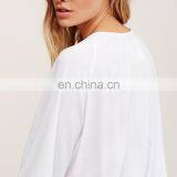 Ladies Elastic Band Set Women Sexy Long Sleeves Plain Jumpsuits And Romper Trousers And Tunic thumbnail-6