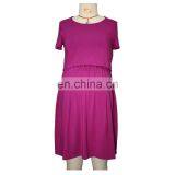 Summer Viscose Nursing Clothes Pregnant Women Dress