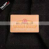 Custom PU Leather Private Brand Logo Patch for Jeans Label thumbnail-1