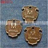 Zinc Alloy Custom Jeans Label Metal Logo