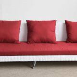 Fancy Commercial Space Saving Willow Rattan / Wicker Hotel Lobby Lounge Furniture thumbnail-2