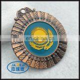 Custom Shape 3D Metal Zinc Alloy Old Sports Medal With Hole thumbnail-1