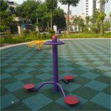Outdoor Safety Mat Factory Gym Covered With 2.0 cm Green Floor Tiles thumbnail-4