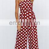 New Arrival Ladies One Piece Dot Printing Jumpsuit and Adult One Piece Jumpsuit thumbnail-2
