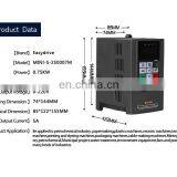 Competitive Price MINI-S Vsd/vfd Frequency Inverter 0.75 Speed Controller thumbnail-3