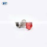 BT4017 Best Prices Stainsteel Brass Kitz Gate Valve With Red Handle thumbnail-4