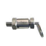 Миниатюрный безопасный клапан сброса давления из нержавеющей стали для растворительного бака при экстракции thumbnail-3