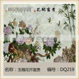 Single Faucet Glass Mosaic Tiles Wall Tiles Green for Living Room TV Backsplash Wall Art Decor 600*600mm thumbnail-3