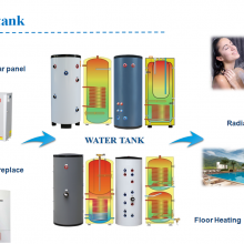 Indirect Hot Water Split Hybrid Solar Water Heater Dual Coil Price Water Reserve Tank thumbnail-3