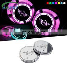 2pcs Led Water Coaster Water Glass Atmosphere Light Sticker Accessories thumbnail-1