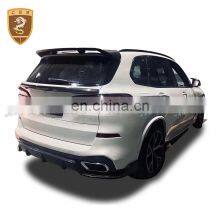 2018 Year 3K Twill Carbon Fiber Front Lip Rear Diffuser Small Body Kit For B-mw X5-G05 thumbnail-3