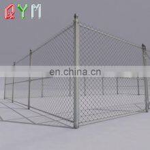 Gi Sports Ground Chain Link Fence Galvanized Diamond Wire Mesh Fence thumbnail-2