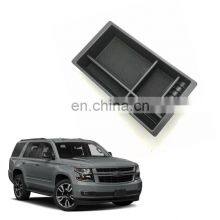 Interior Accessories Parts Silicone Armrest Rest Storage Box Center Control Console Organizer Tray For Chevrolet Tahoe 2015-2020