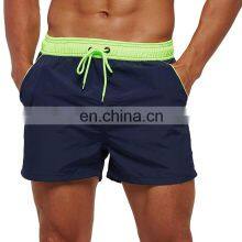 Wholesale Custom Logo Swim Men Trunks Quick-Dry Sports Shorts thumbnail-1