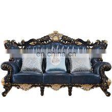 Новый поступление 2021 года. Набор мебели из натуральной кожи - классический диван для гостиной thumbnail-3