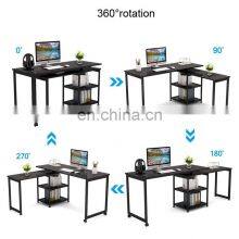 Homework Help Home Office Furniture 360 Degree Rotation Simple Modern Executive Computer Table Office Desks thumbnail-5