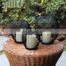 Wholesale Luxury Chinese Metal Candle Holder Home Decorations Birdcage thumbnail-4