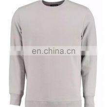Wholesale Custom Logo Men Black Fashion Long Sleeve Blank Pullover Cotton Crew Neck Quantity Print OEM Customized Design Sweats thumbnail-1