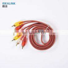Custom Length Video Audio Extension Cable Male To Male 3 RCA Audio Video AV Cable thumbnail-3