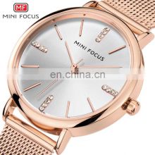 MINI FOCUS Luxury Women Watches Waterproof Ladys Fashion Casual Wristwatches Montre Femme Relogio Feminino Reloj Mujer Mesh Belt