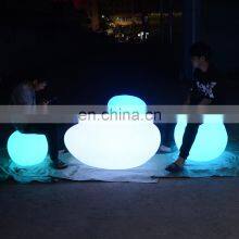 100cm clear plastic balls /Cool Design Christmas Lights Ball Colorful 3D LED Seven Colors Change LED Paving Stone Lights